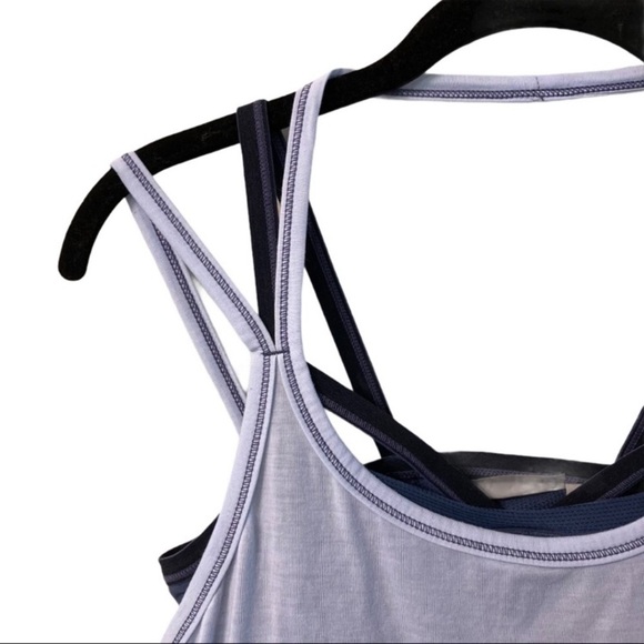 Athleta Blue Drishti Sports Bra Tank - Picture 7 of 12